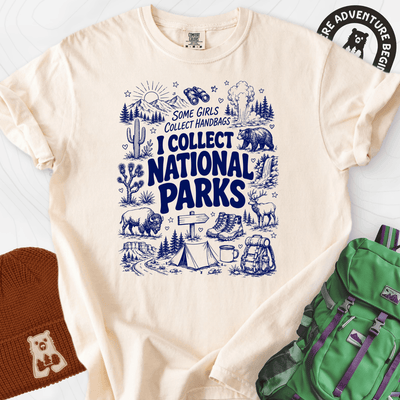 National Park Collector T-Shirt Gift For Hiker