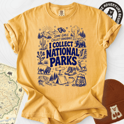 National Park Collector T-Shirt Gift For Hiker