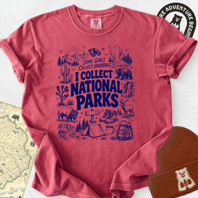 National Park Collector T-Shirt Gift For Hiker