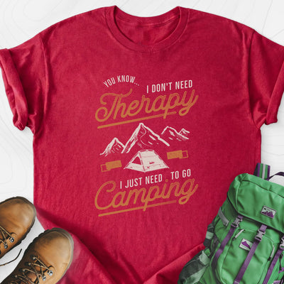 Don't Need Therapy Lightweight T-Shirt Gift For Hiker