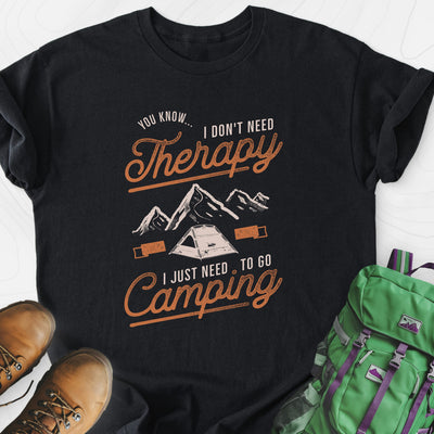Don't Need Therapy Lightweight T-Shirt Gift For Hiker