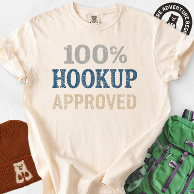 Hookup Approved T-Shirt Gift For Hiker