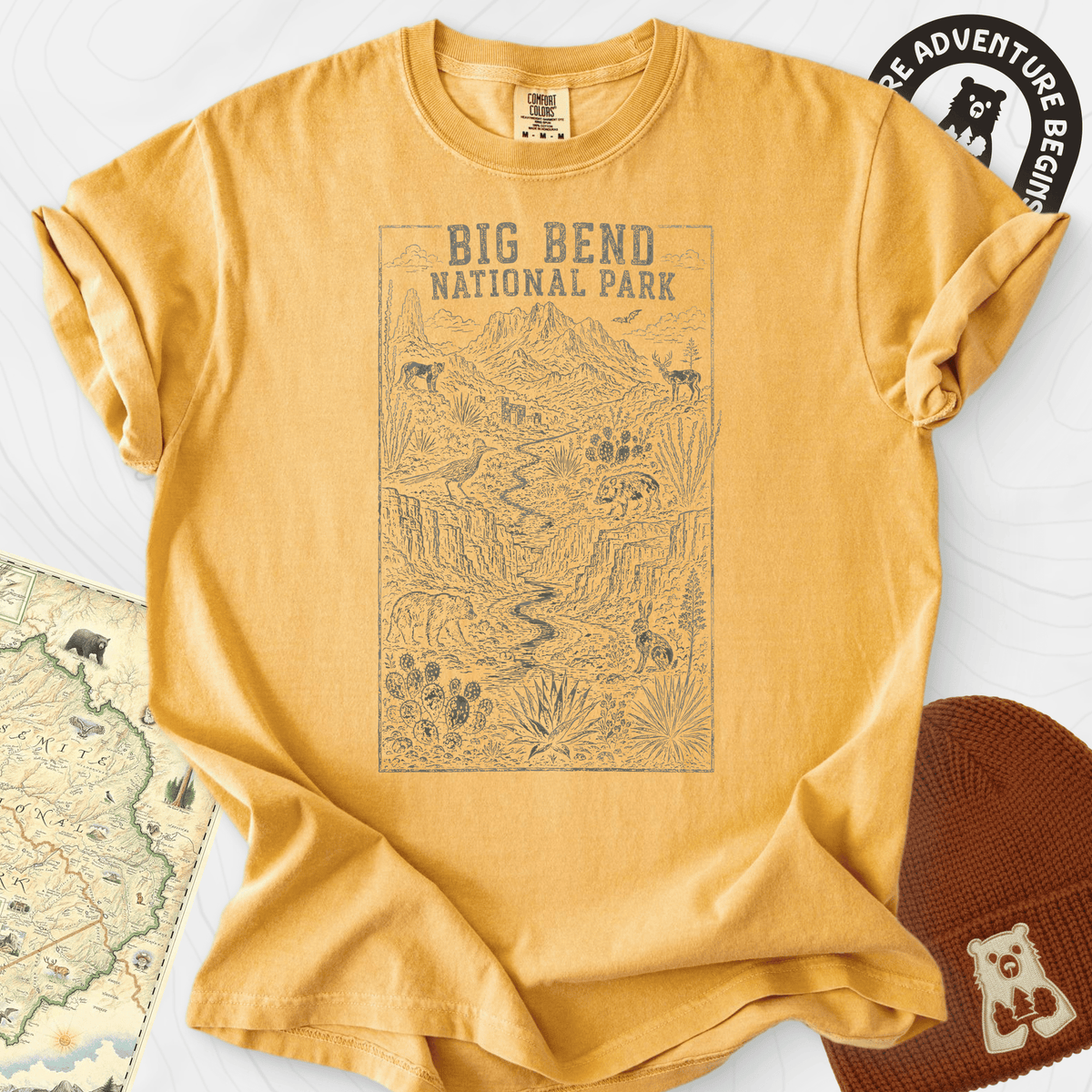 Big Bend Wildlife T-Shirt Gift For Hiker