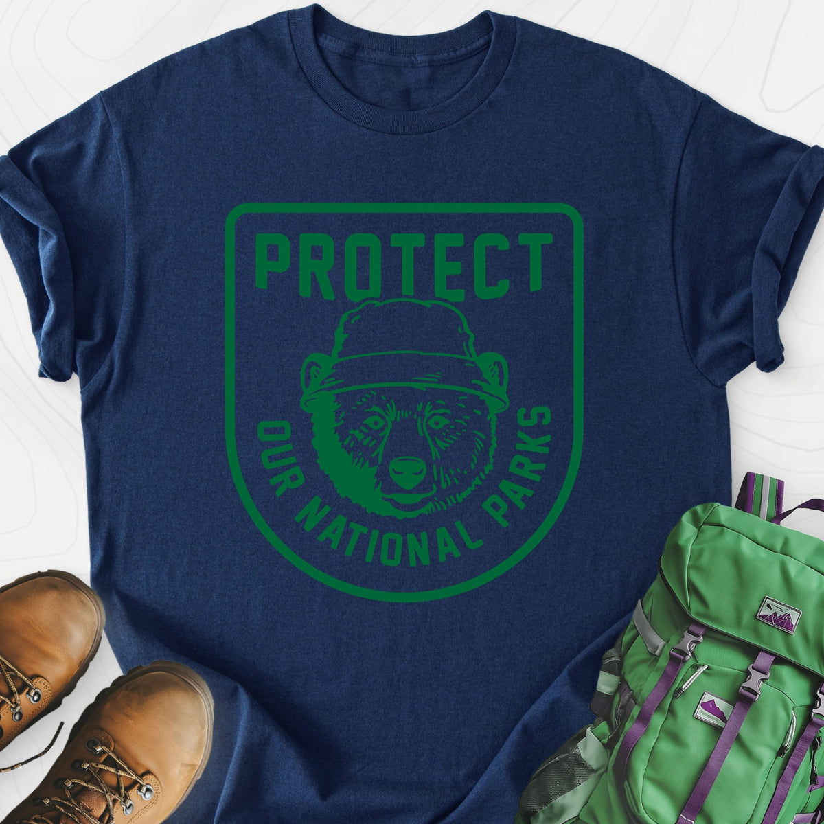 Protect Our National Parks Lightweight T-Shirt Gift For Hiker