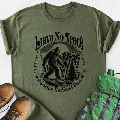 Leave No Trace Lightweight T-Shirt Gift For Hiker