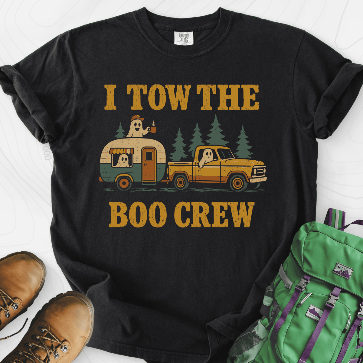 I Tow The Boo Crew T-Shirt Gift For Hiker