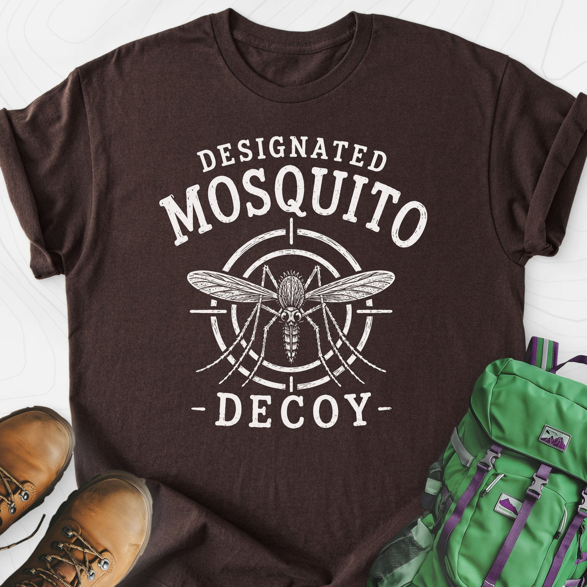 Designated Mosquito Decoy Lightweight T-Shirt Gift For Hiker