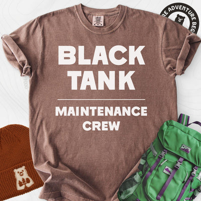 Black Tank Maintenance Crew T-Shirt Gift For Hiker