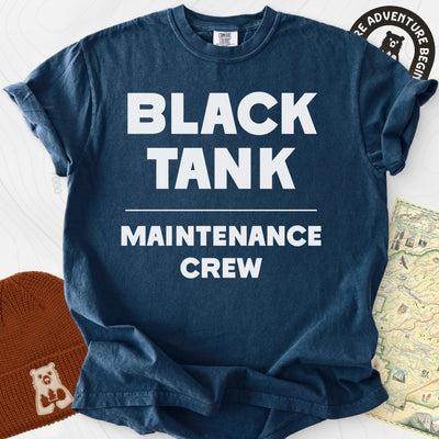 Black Tank Maintenance Crew T-Shirt Gift For Hiker
