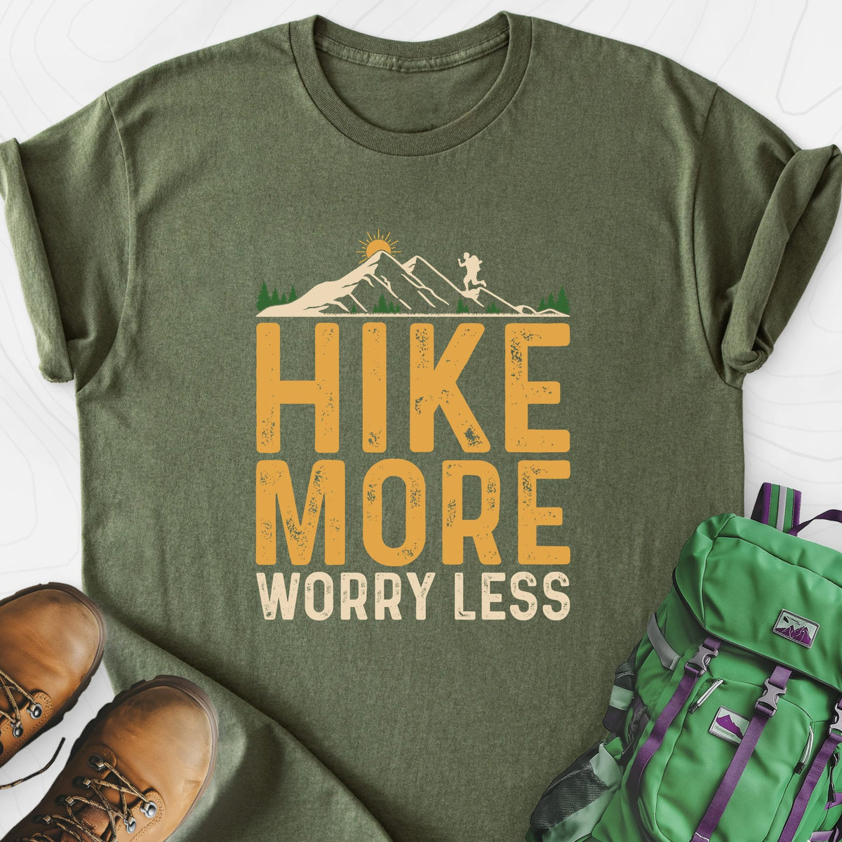 Hike More Lightweight T-Shirt Gift For Hiker