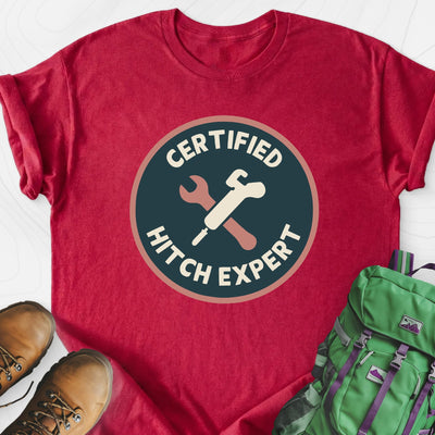 Hitch Expert Lightweight T-Shirt Gift For Hiker