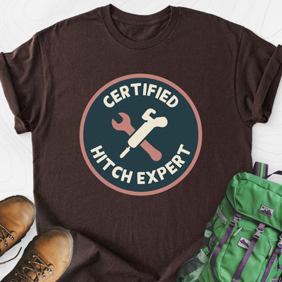 Hitch Expert Lightweight T-Shirt Gift For Hiker