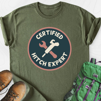 Hitch Expert Lightweight T-Shirt Gift For Hiker