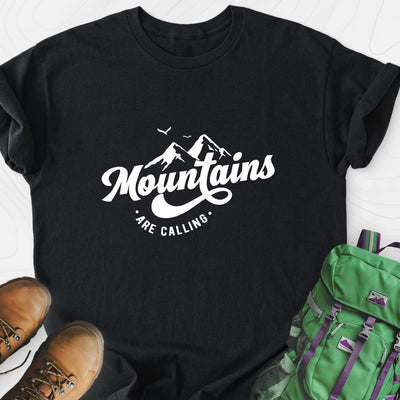 Calling Mountains Lightweight T-Shirt Gift For Hiker