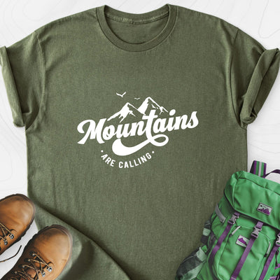 Calling Mountains Lightweight T-Shirt Gift For Hiker
