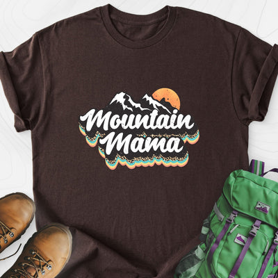 Mountain Mama Adventure Lightweight T-Shirt Gift For Hiker
