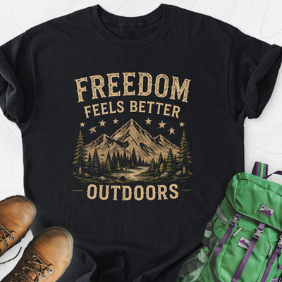 Freedom Outdoors Lightweight T-Shirt Gift For Hiker