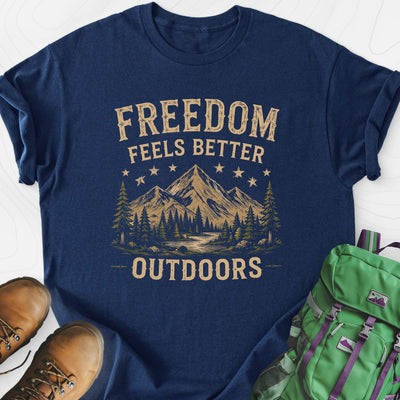 Freedom Outdoors Lightweight T-Shirt Gift For Hiker