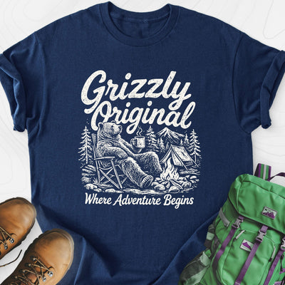 Grizzly Original Lightweight T-Shirt Gift For Hiker