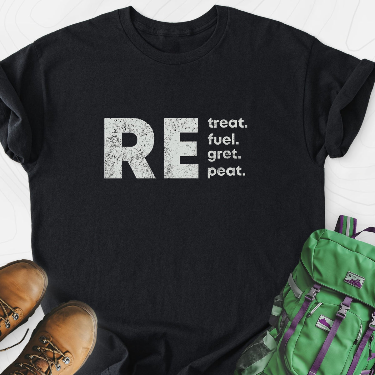 RE.peat Lightweight T-Shirt Gift For Hiker