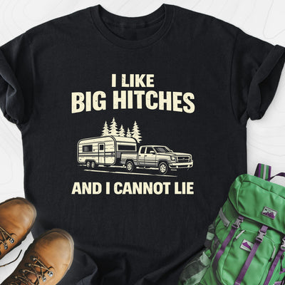 Big Hitches Lightweight T-Shirt Gift For Hiker