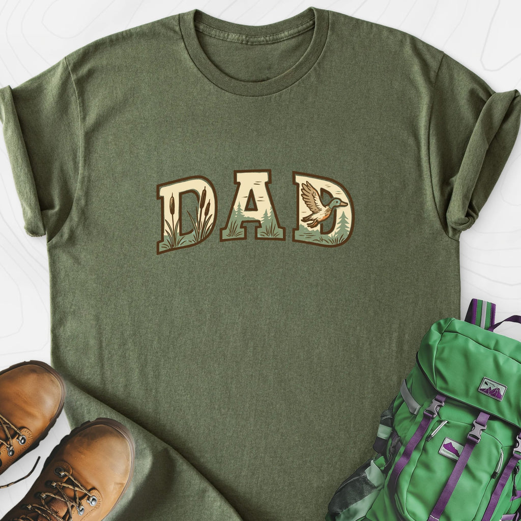 Wilderness Dad Lightweight T-Shirt Gift For Hiker