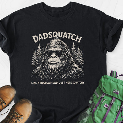 Dadsquatch Lightweight T-Shirt Gift For Hiker