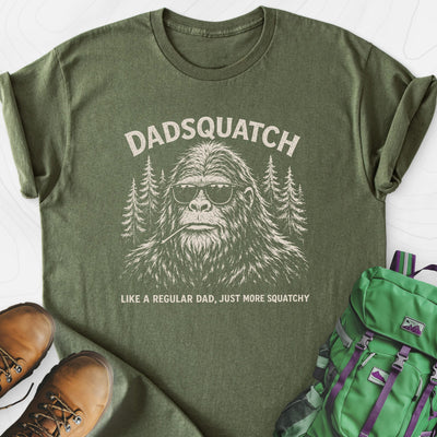 Dadsquatch Lightweight T-Shirt Gift For Hiker
