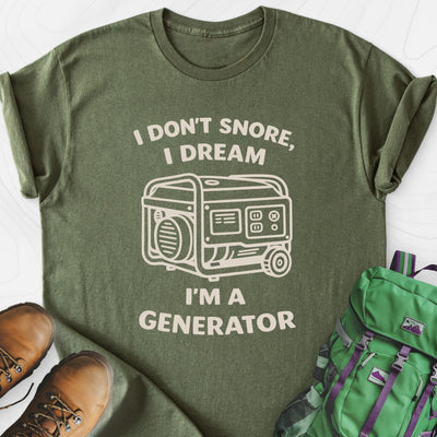 Generator Dreams Lightweight T-Shirt Gift For Hiker