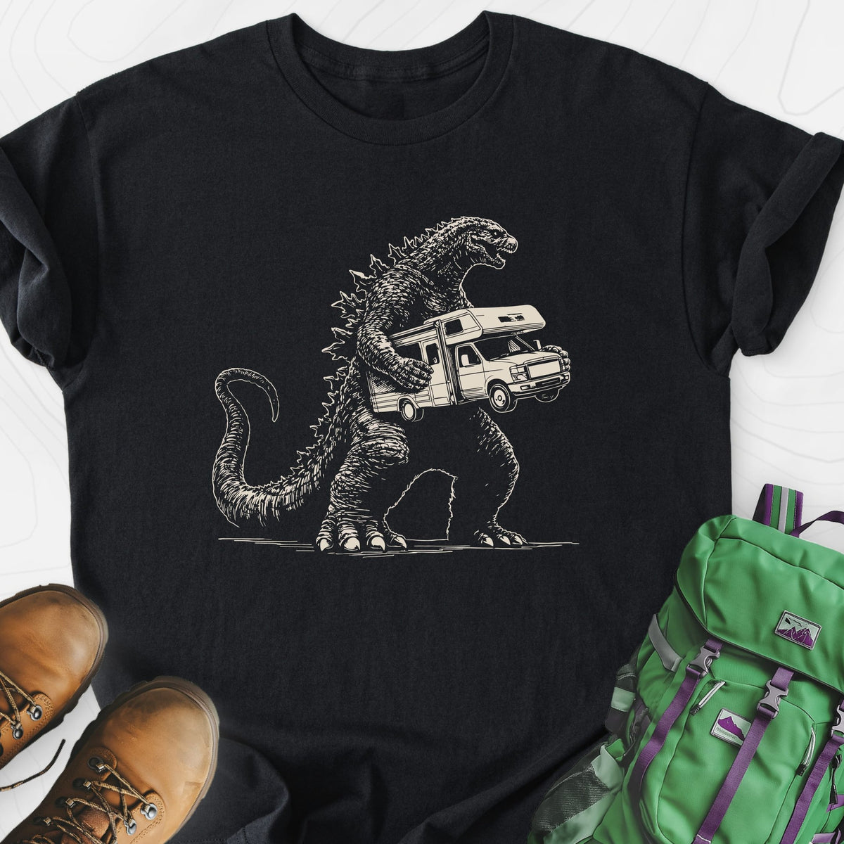 RV Thief Lightweight T-Shirt Gift For Hiker