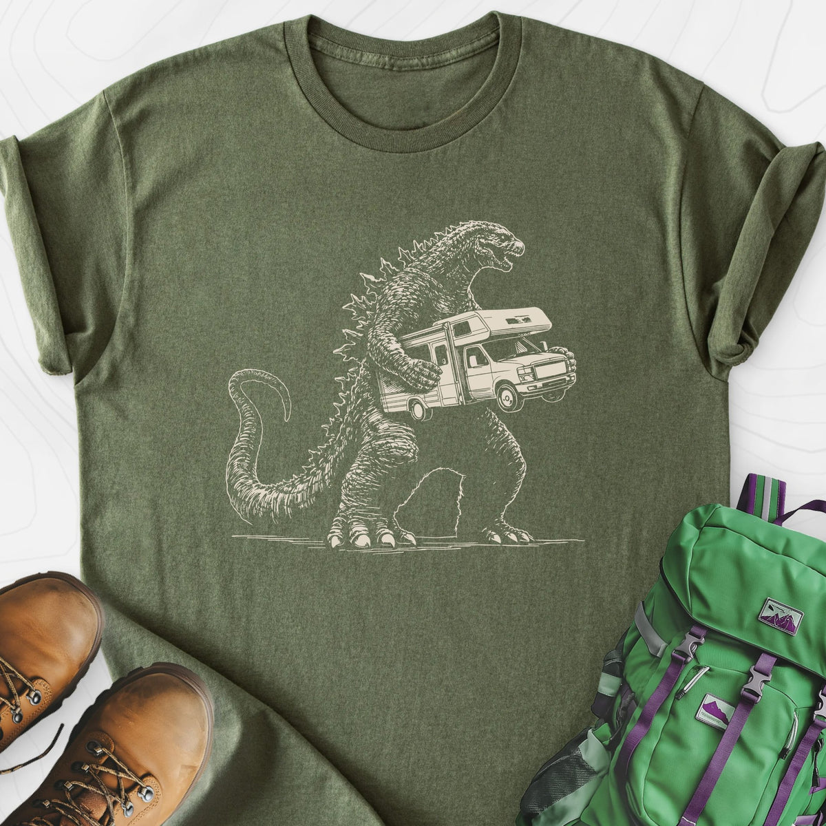 RV Thief Lightweight T-Shirt Gift For Hiker