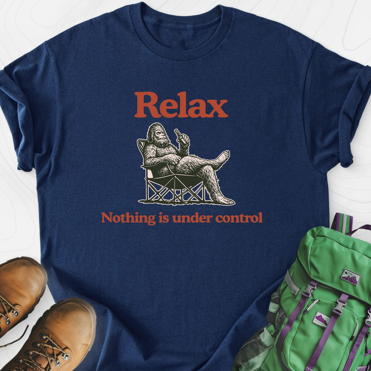 Relax... Lightweight T-Shirt Gift For Hiker