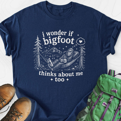 Bigfoot Daydream Lightweight T-Shirt Gift For Hiker