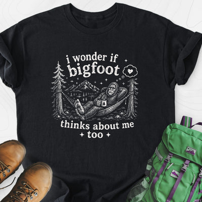 Bigfoot Daydream Lightweight T-Shirt Gift For Hiker
