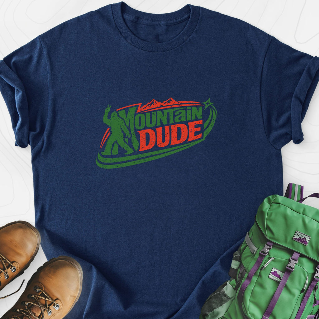 Mountain Dude Lightweight T-Shirt Gift For Hiker