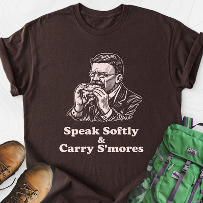 Roosevelt S’mores Lightweight T-Shirt Gift For Hiker