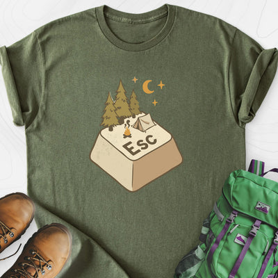 ESC Camp Lightweight T-Shirt Gift For Hiker