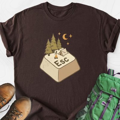 ESC Camp Lightweight T-Shirt Gift For Hiker