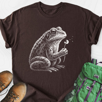 Frog Wish Lightweight T-Shirt Gift For Hiker