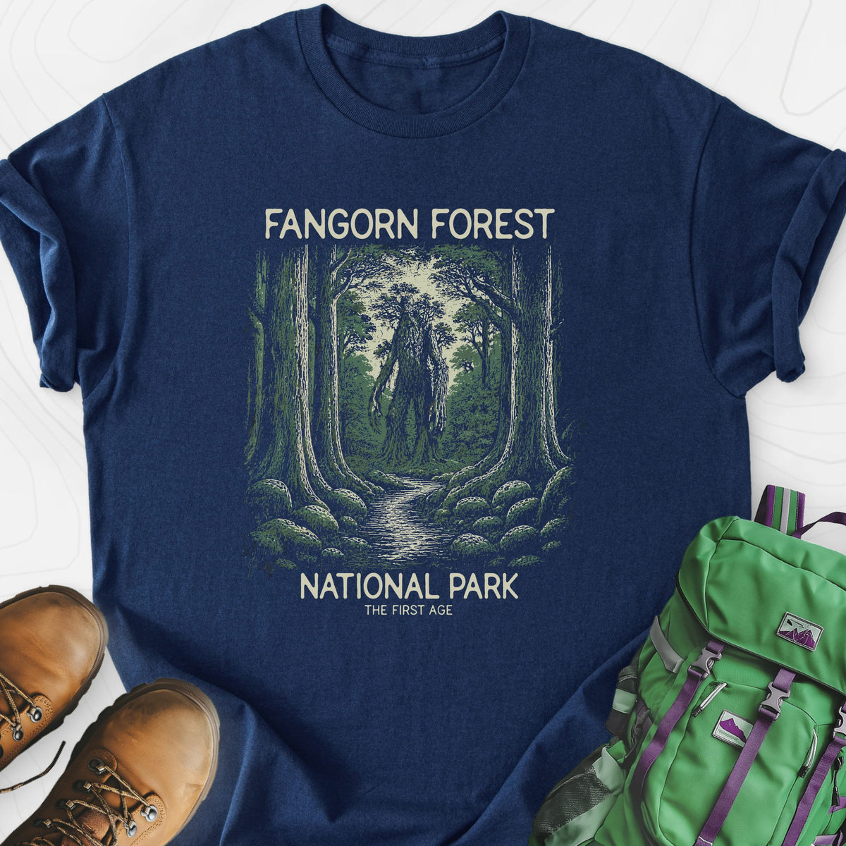 Fangorn Forest Lightweight T-Shirt Gift For Hiker