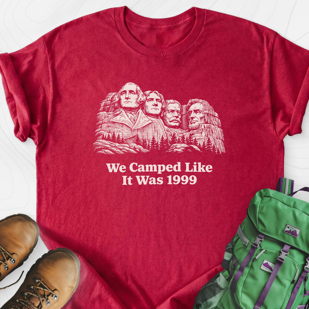 Camped Like 1999 Lightweight T-Shirt Gift For Hiker