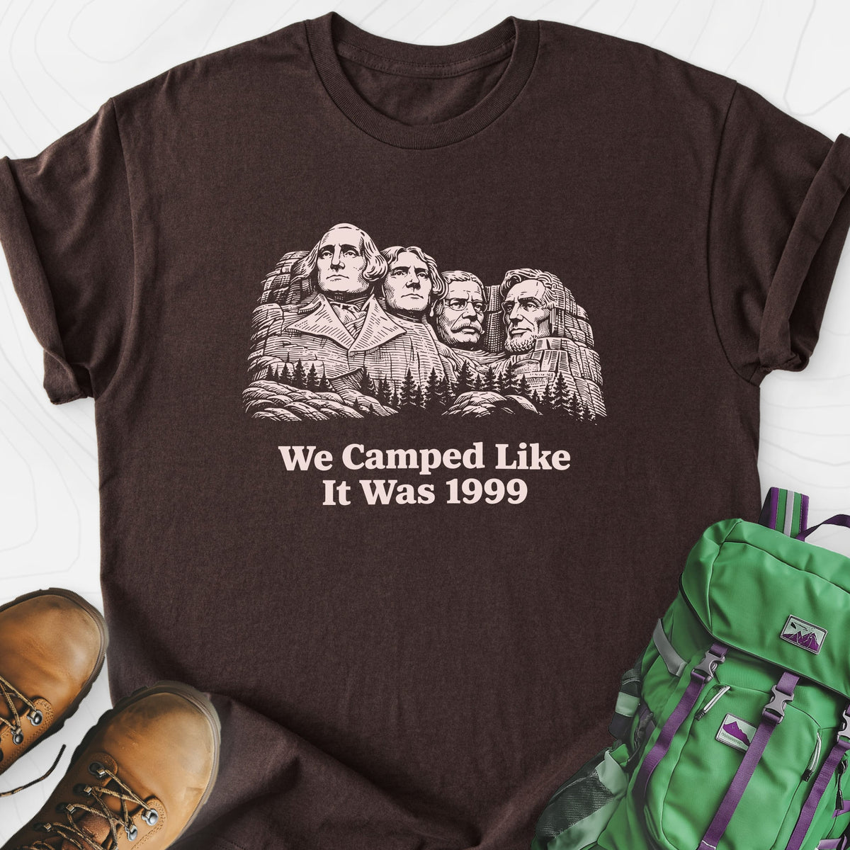 Camped Like 1999 Lightweight T-Shirt Gift For Hiker