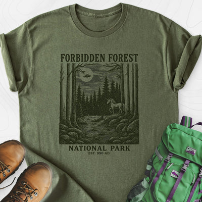 Forbidden Forest Lightweight T-Shirt Gift For Hiker