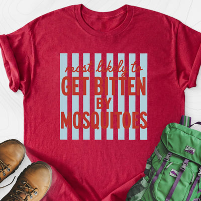 Mosquito Award Lightweight T-Shirt Gift For Hiker