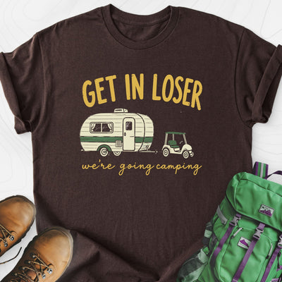 Golf Cart Getaway Lightweight T-Shirt Gift For Hiker