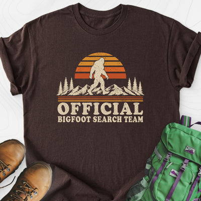 Squatch Search Team Lightweight T-Shirt Gift For Hiker