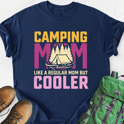 Camping Mom Lightweight T-Shirt Gift For Hiker