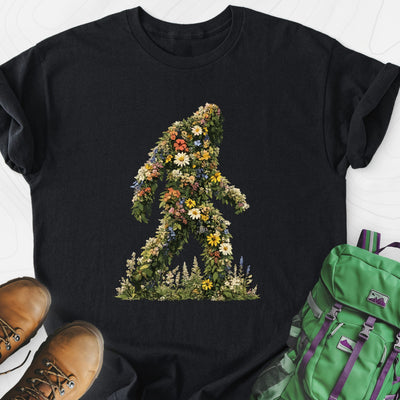 Wildflower Squatch Lightweight T-Shirt Gift For Hiker