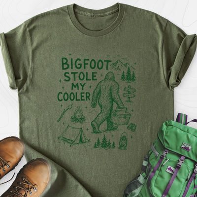 Cooler Thief Lightweight T-Shirt Gift For Hiker