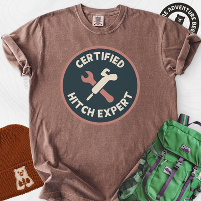Hitch Expert T-Shirt Gift For Hiker